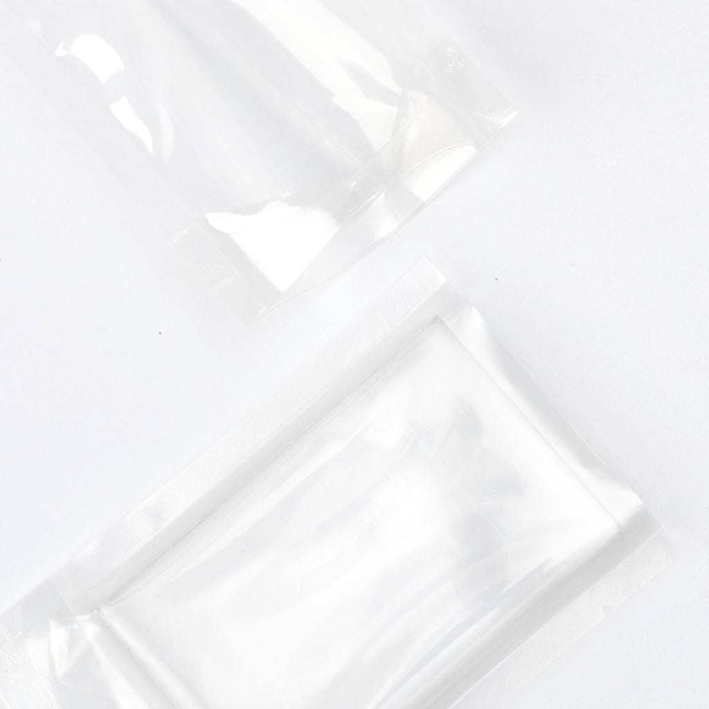 Stand Up Clear Open Top Vacuum Heat Sealing Coffee Herb Pouches Eco Plastic Mylar Packaging Bags