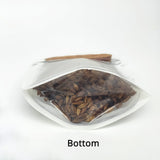 Mason Jar Stand Up Kraft Pouch Matte Plastic Mylar Hot Selling Liquid Snack Candy Storage Zip Lock Bag