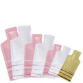 Premium Portable Cute Bottle Shape Open Top Aluminum Mylar Food Smell Proof Packing Bag