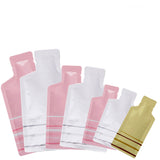 Premium Portable Cute Bottle Shape Open Top Aluminum Mylar Food Smell Proof Packing Bag