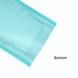 Eco Recyclable Plastic Packaging Bags Matte Clear Open Top Vacuum Heat Sealable Storage Pouches