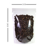 Glossy Clear Plastic Mylar Stand Up Packaging Bag Dry Follow Liquid Storage Reusable Eco Zip Lock Pouch