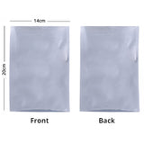 Custom Printed: Variety-Size Heat Seal Phone Accessories Mylar Flat Package Pouch Glossy Translucent Open Top Bag