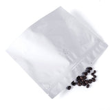 21x17cm Glossy Variouscolor Stand Up Packaging Bag Metallic Foil Mylar Eco Reusable Zip Lock With Valve Storage Pouch