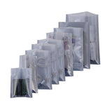 Custom Printed: Variety-Size Heat Seal Phone Accessories Mylar Flat Package Pouch Glossy Translucent Open Top Bag