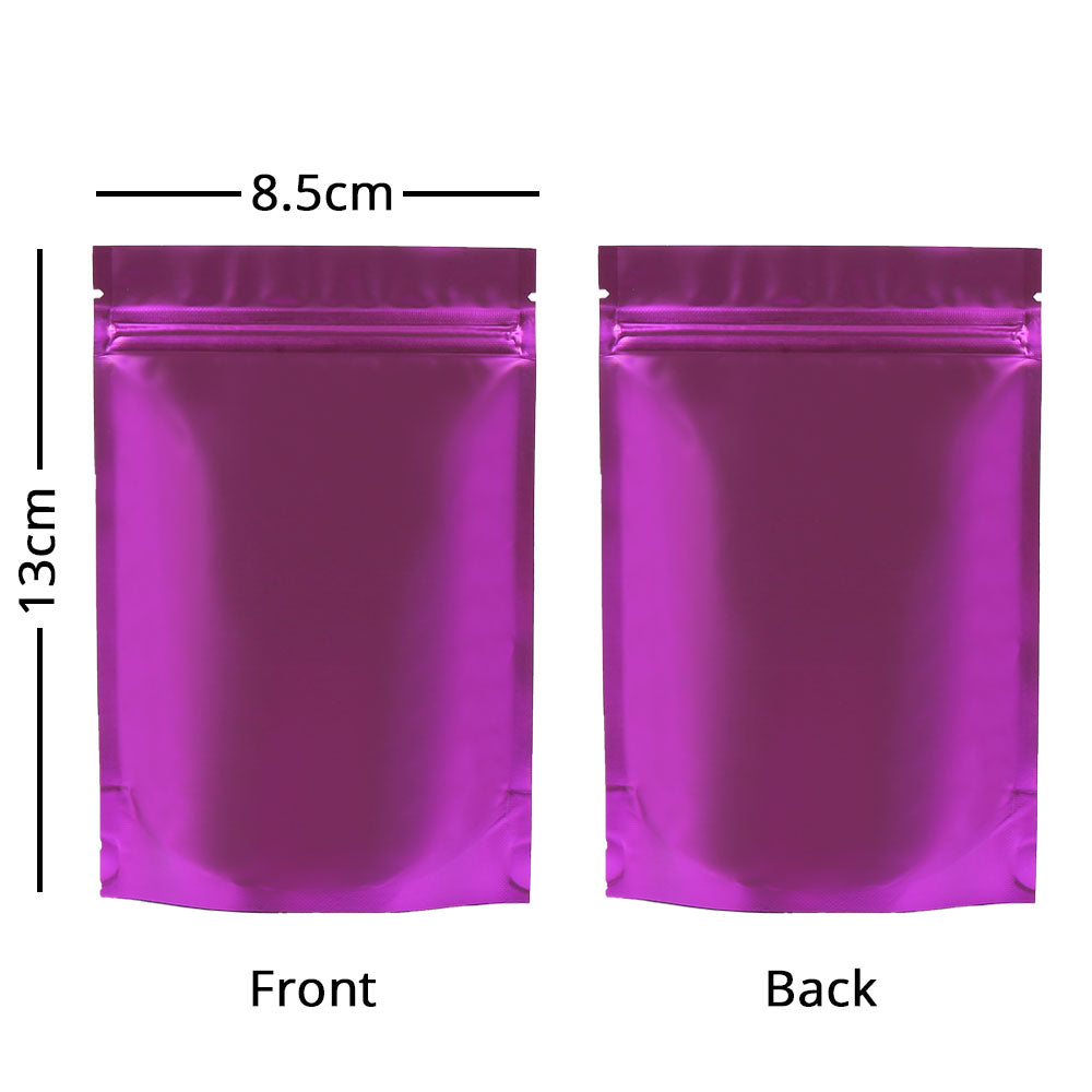 Multifunction Eco Stand Up Foil Mylar Smellproof Zip Lock Sealed Bag For Household Storage Packaging Pouch