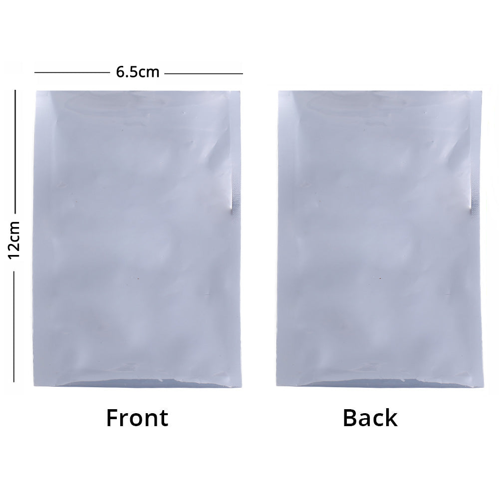 Custom Printed: Variety-Size Heat Seal Phone Accessories Mylar Flat Package Pouch Glossy Translucent Open Top Bag