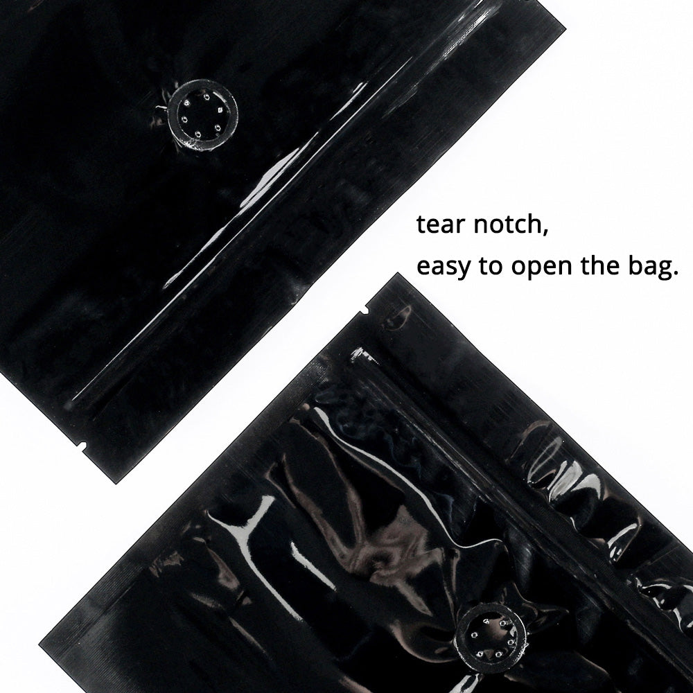 21x17cm Glossy Variouscolor Stand Up Packaging Bag Metallic Foil Mylar Eco Reusable Zip Lock With Valve Storage Pouch