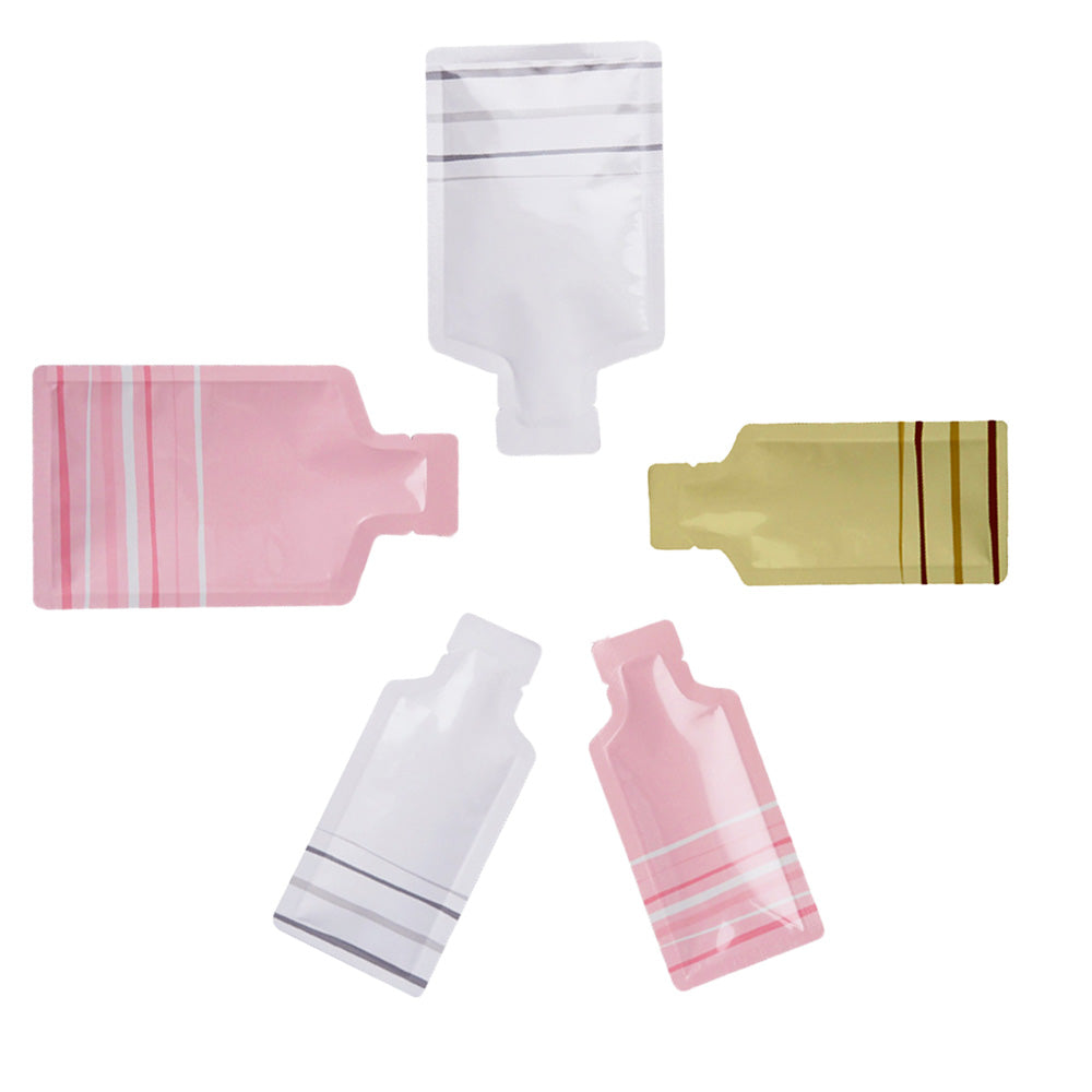 Custom Printed: Premium Portable Cute Bottle Shape Open Top Aluminum Mylar Food Smell Proof Package Bag