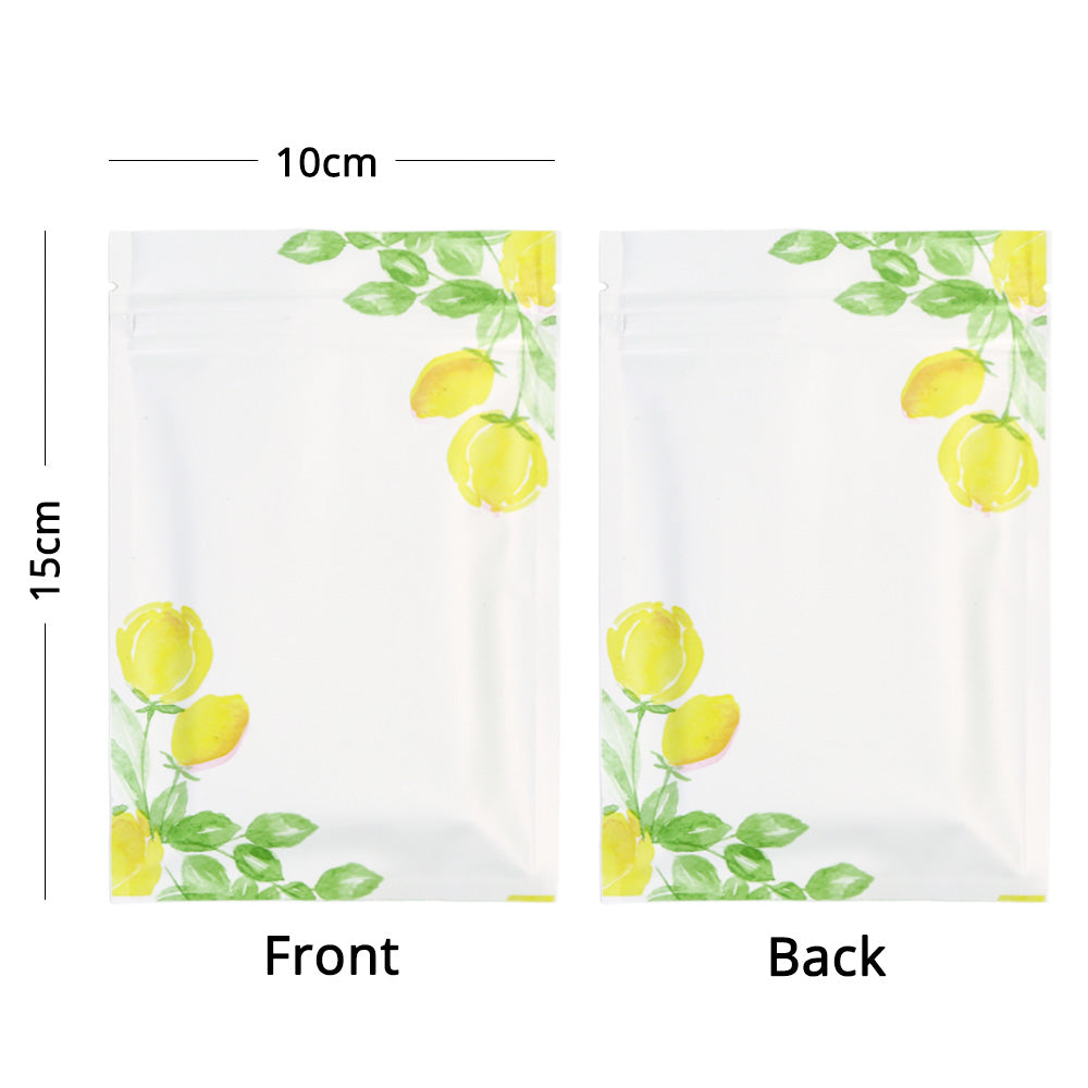 Printing Design Custom Matte Reusable Eco Zipper Bag Metallic Foil Mylar Storage Organizer Packaging Heat Sealed Pouch