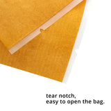 Plastic Bags Jar Printing Vacuum Seal Heat Seal Package Bags Flat Tear Notch Matte PP Mylar Storage Pouches w/Window