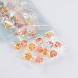 Multisizes Glossy Clear Front Flat Zip Lock Bag Reusable Comestic Jewelry Storage Plastic Packaging Pouch With Butterfly Hole
