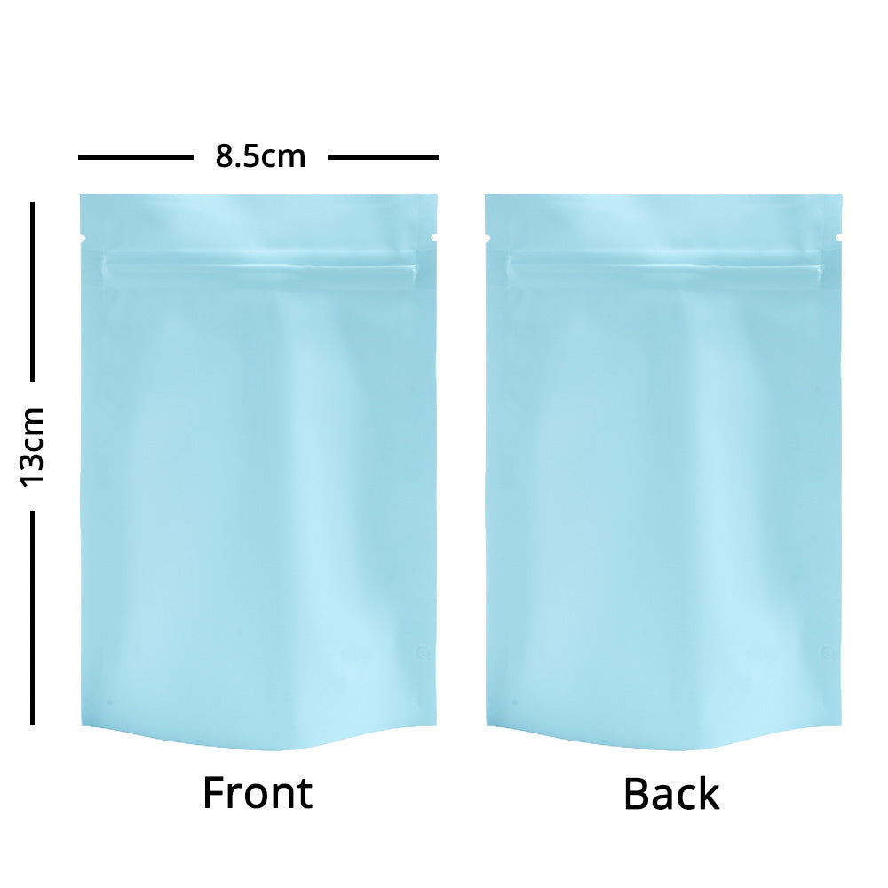 Multifunction Eco Stand Up Foil Mylar Smellproof Zip Lock Sealed Bag For Household Storage Packaging Pouch