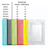 Eco Recyclable Plastic Packaging Bags Matte Clear Open Top Vacuum Heat Sealable Storage Pouches