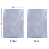 Custom Printed: Variety-Size Heat Seal Phone Accessories Mylar Flat Package Pouch Glossy Translucent Open Top Bag