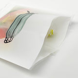 Plastic Bags Jar Printing Vacuum Seal Heat Seal Package Bags Flat Tear Notch Matte PP Mylar Storage Pouches w/Window