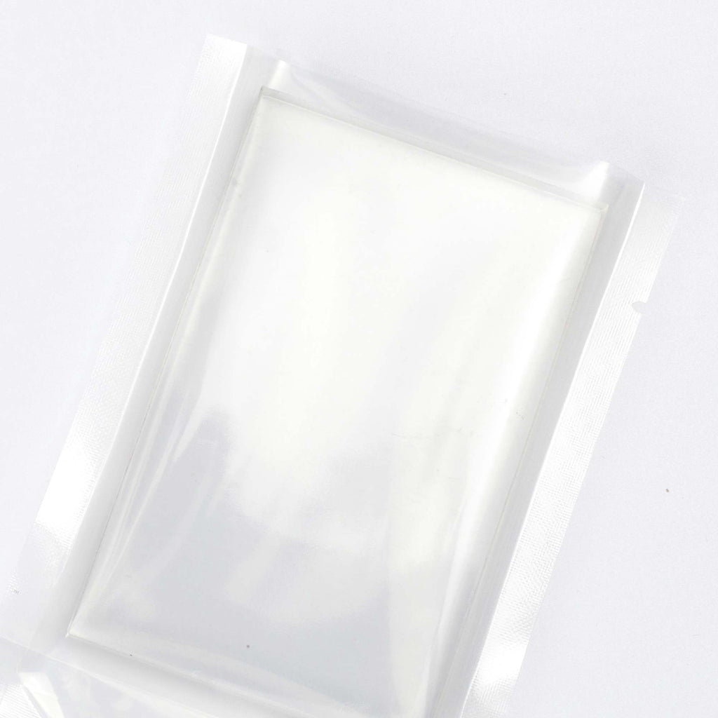 Stand Up Clear Open Top Vacuum Heat Sealing Coffee Herb Pouches Eco Plastic Mylar Packaging Bags