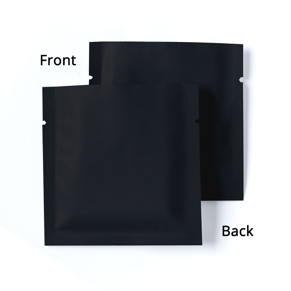 8x8cm Reusable Heat Sealing Smell Proof Tear Notch Pouch Various Colors Aluminum Foil Mylar Storage Bag