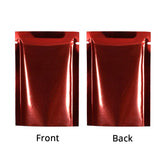 Multi Sizes Eco-friendly Heat Seal Open Top Foil Mylar Vacuum Packing Pouch Glossy Flat Vacuum Bag