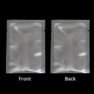 Variety of Size Clear Heat Seal Vacuum Food Glossy Flat Packaging Bag Open Top Storage Bags W/Tear Notch