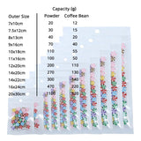 Wholesale Moisture Clear/ White Grocery Food Zip Lock Plastic Pouch Flat Hand Hold PET Packaging Bag