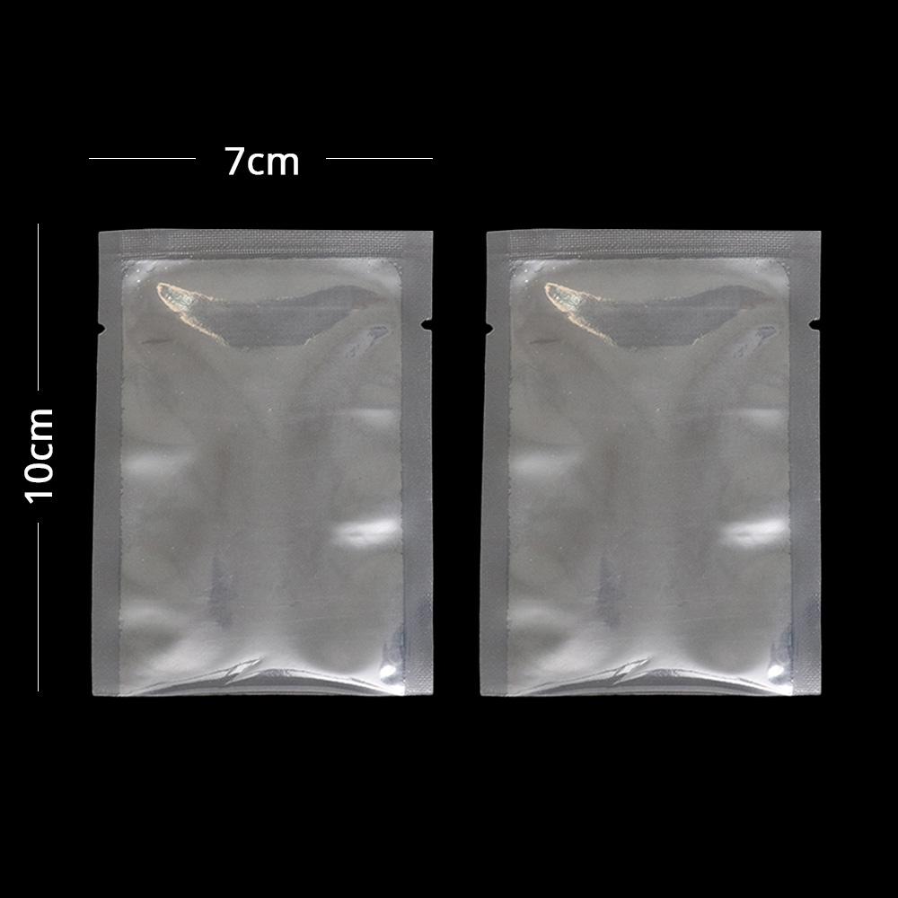 Variety of Size Clear Heat Seal Vacuum Food Glossy Flat Packaging Bag Open Top Storage Bags W/Tear Notch