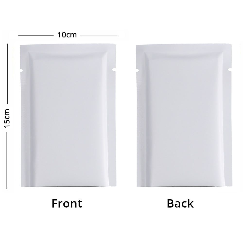 Smell Proof Heat Sealing Pouches Eco-friendly Recyclable Metallic Mylar Food Packaging Vacuum Open Top Bags