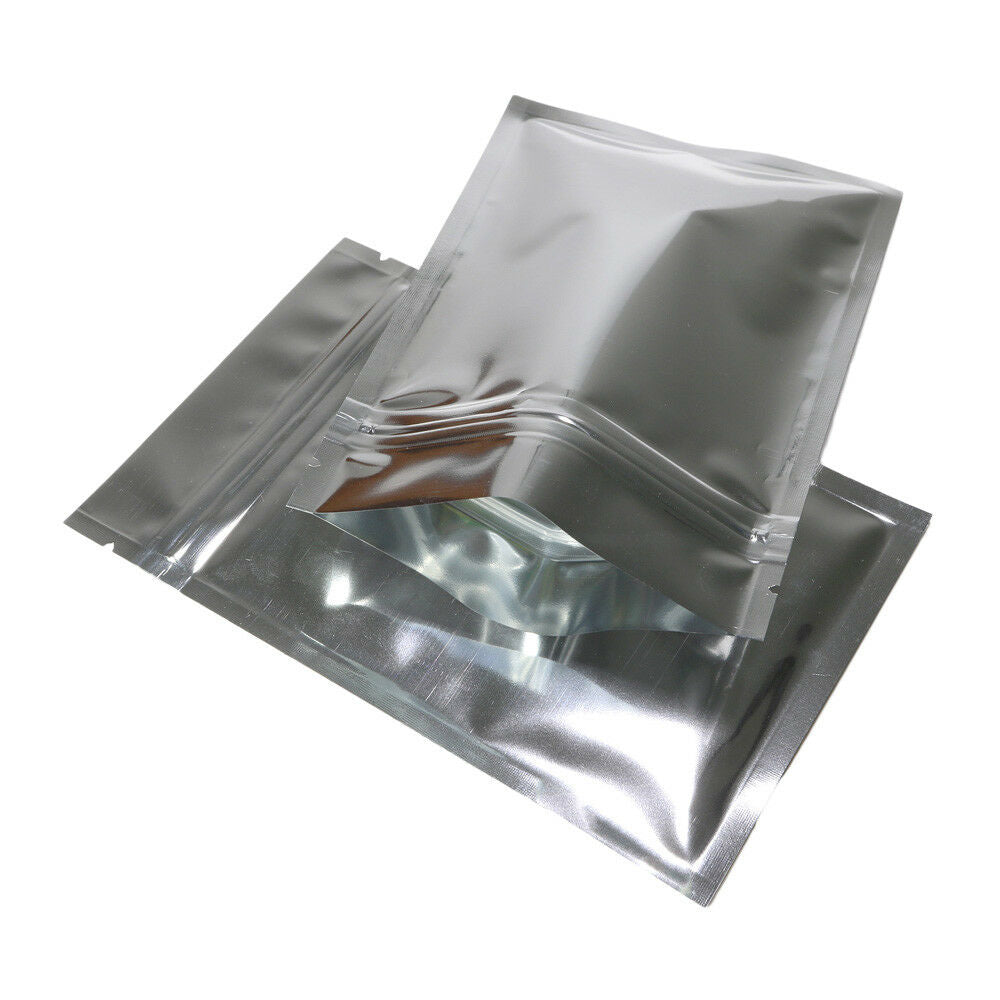 Small Glossy Colors Flat Gift Zip Lock Packing Bag Heat Sealing Foil Mylar Food Pouch