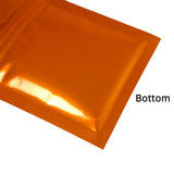 Small Glossy Colors Flat Gift Zip Lock Packing Bag Heat Sealing Foil Mylar Food Pouch