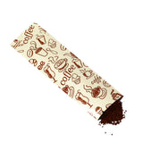 Premium Glossy Aluminium Mylar Pouch Tear Notch Heat Sealing Open Top Package Bag For Coffee Spices