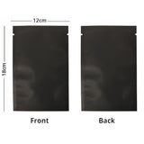 Smell Proof Heat Sealing Pouches Eco-friendly Recyclable Metallic Mylar Food Packaging Vacuum Open Top Bags