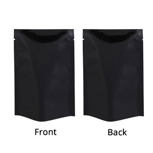 Multi Sizes Eco-friendly Heat Seal Open Top Foil Mylar Vacuum Packing Pouch Glossy Flat Vacuum Bag