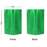 Premium Heat Seal Smell Proof Food Packaging Bags Stand Up Foil Mylar Open Top Storage Pouches W/Tear Notch