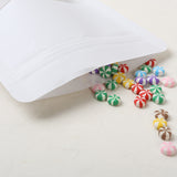 Custom Printed:Heat Seal Kraft Paper Zip Lock Bag Custom Matte Stand Up Eco Recyclable White Storage Zipper Bag With Window