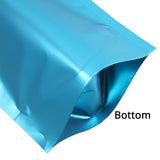 Premium Heat Seal Smell Proof Food Packaging Bags Stand Up Foil Mylar Open Top Storage Pouches W/Tear Notch