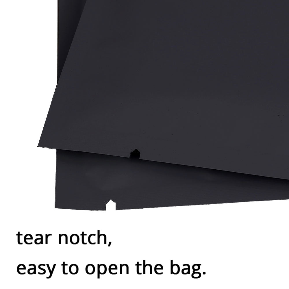 Smell Proof Heat Sealing Pouches Eco-friendly Recyclable Metallic Mylar Food Packaging Vacuum Open Top Bags
