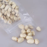 Custom Printed:Hot Sale Glossy Clear Cereal Storage Packaging Zipper Bag Plastic Mylar Stand Up With Tear Notch