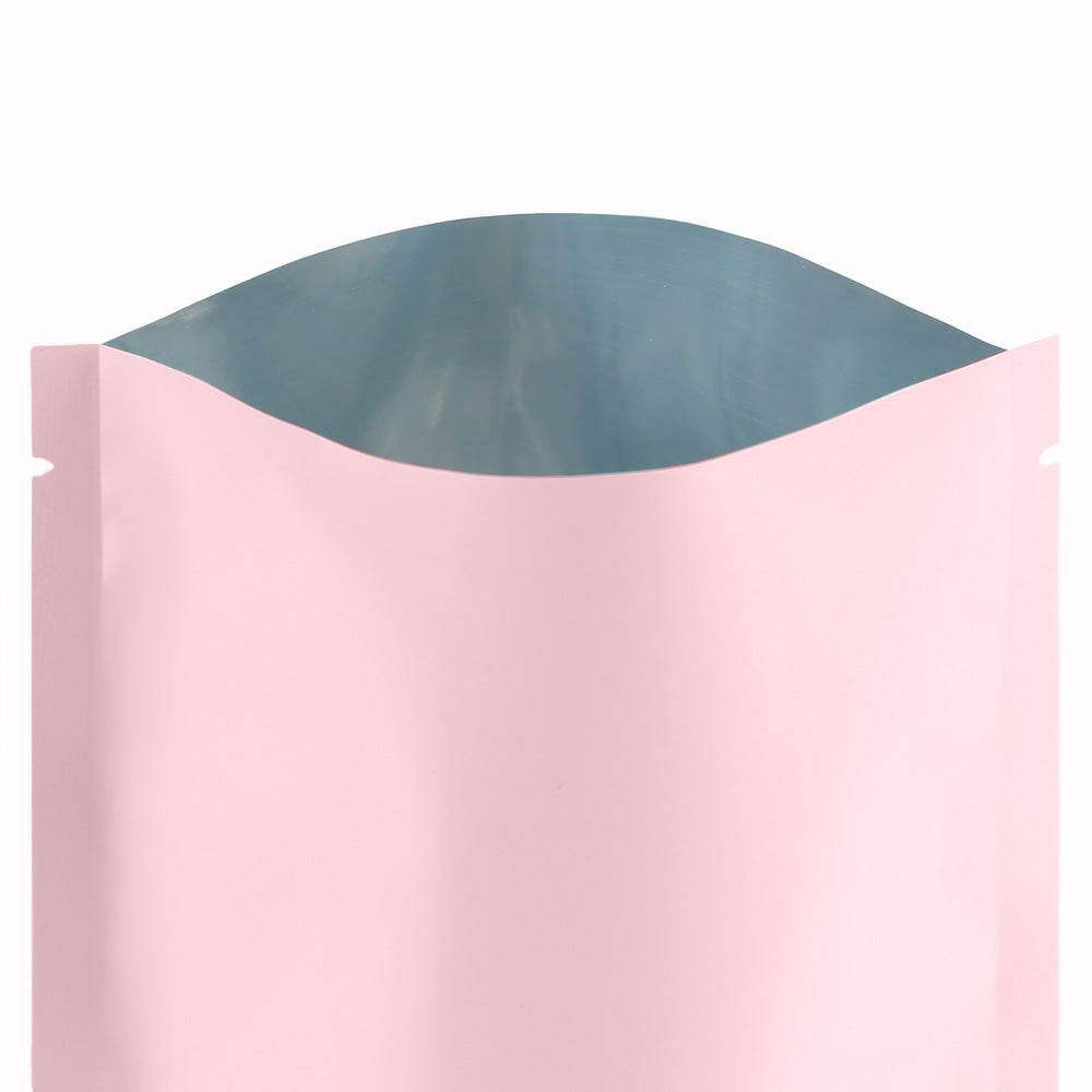 Premium Heat Seal Smell Proof Food Packaging Bags Stand Up Foil Mylar Open Top Storage Pouches W/Tear Notch