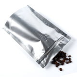 High Quality Matte Various Color Stand Up Pouch With Valve Metallic Foil Mylar Zip Lock Eco Compostable  Food Storage Packaging Bag
