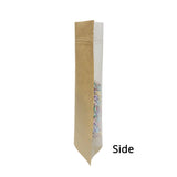 Custom Printed: Glossy Kraft Mylar Eco Zip Lock Pouch Waterproof Recyclable Stand Up Storage Coffee Bean Snack Food Bag