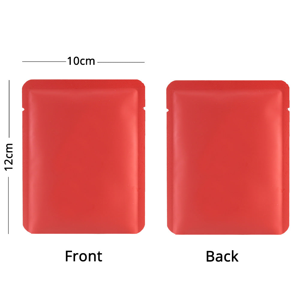 Custom Printed: Eco Reusable Aluminum Mylar Food Packaging Bag Flat Open Top Heat Seal Storage Pouch