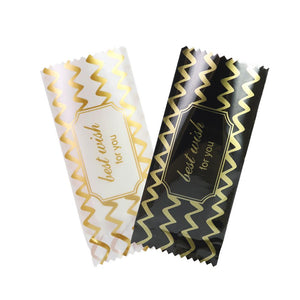 4x9cm Various Designs Candy Package Bags Vacuum Heat Sealing Storage Bags Open Top Pouches with Tear Notch