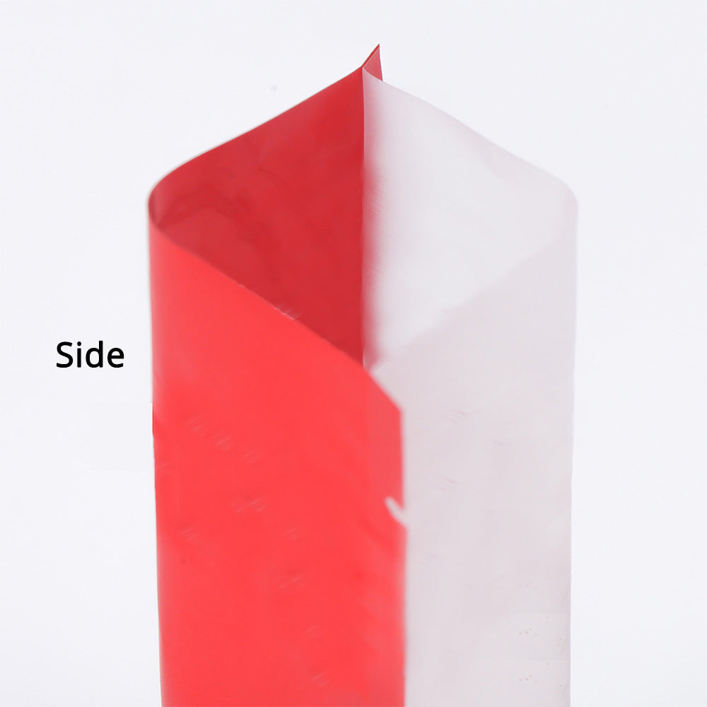Vacuum Heat Seal Pouches Stand Up Smell Proof Matte Open Top Plastic Packaging Bags w/Clear Window & Tear Notch