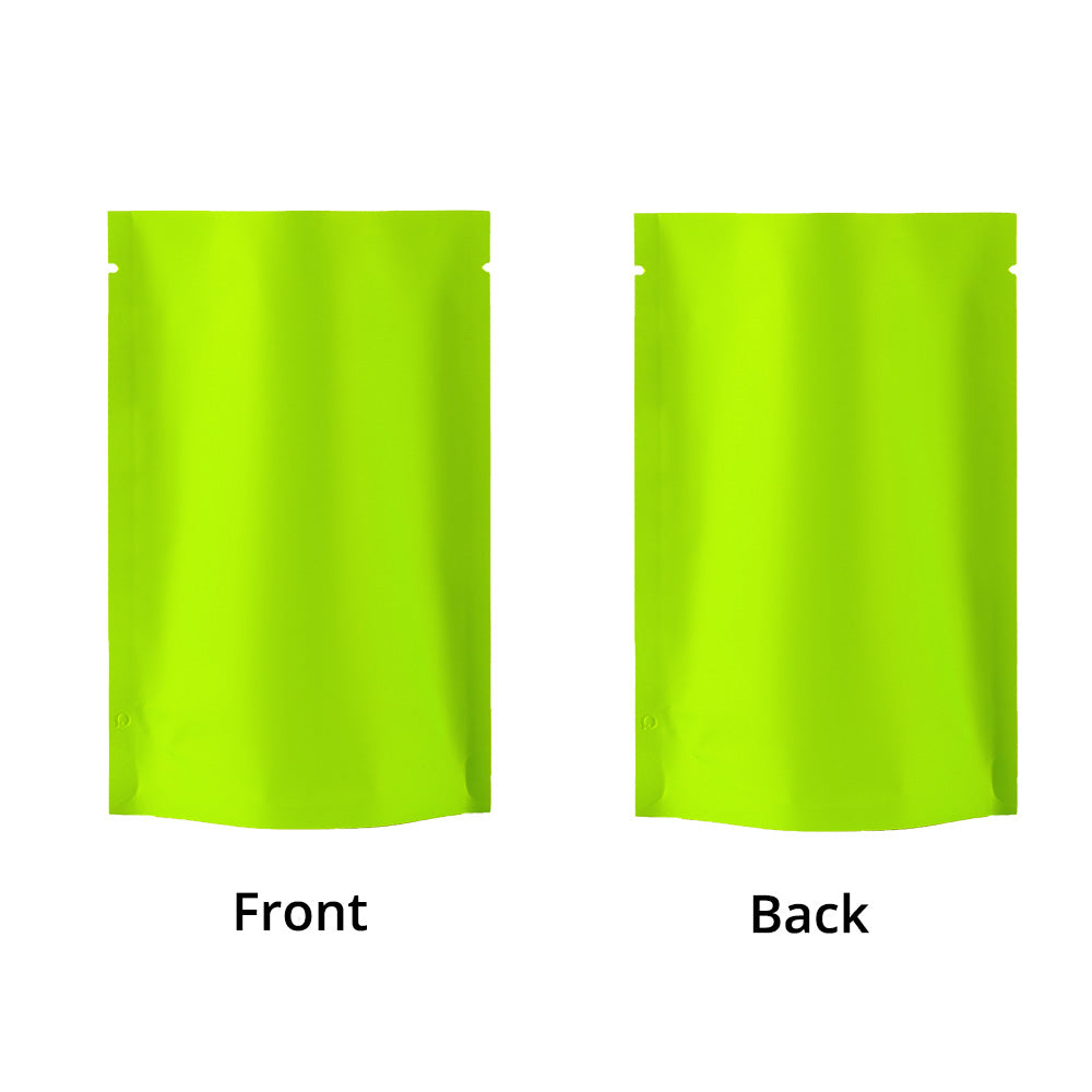 Premium Heat Seal Smell Proof Food Packaging Bags Stand Up Foil Mylar Open Top Storage Pouches W/Tear Notch