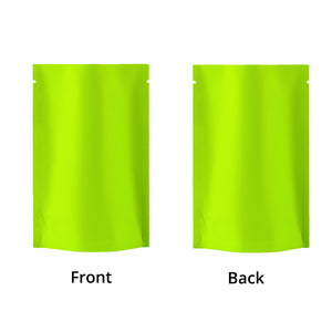Premium Heat Seal Smell Proof Food Packaging Bags Stand Up Foil Mylar Open Top Storage Pouches W/Tear Notch