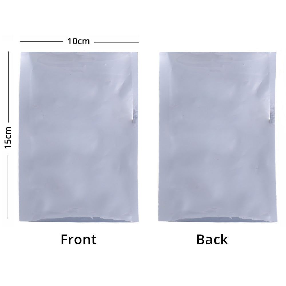 Custom Printed: Variety-Size Heat Seal Phone Accessories Mylar Flat Package Pouch Glossy Translucent Open Top Bag