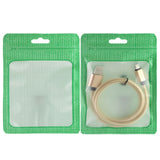 Multi-Color 10x15cm Waterproof Storage Pouch Mylar Recyclable Zip Lock Bag with Clear Window & Euro Slot