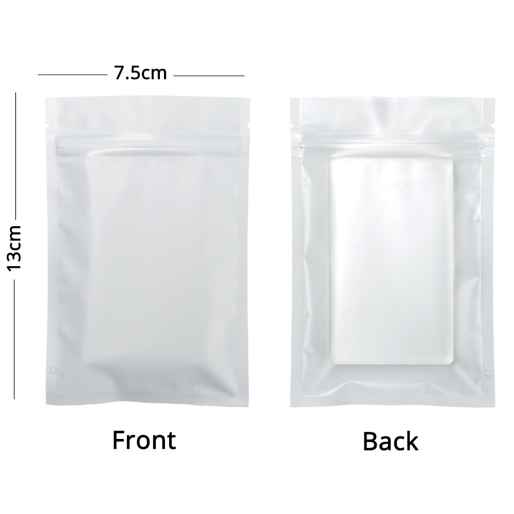 Eco Smell Proof Food Packaging Bags Zip Lock Storage Bags Matte Foil Mylar Plastic Pouches With Tear Notch