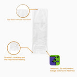 5.5X15cm Printed Plastic Bags Eco-friendly Waterproof Snack Nut Candy Package Heat Sealable Flat Bottom Storage Pouches