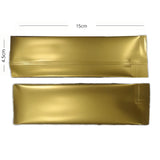 3x12cm Multi-Color Open Top Vacuum Heat Seal Pouches Glossy Aluminium Mylar Flat Package Bag